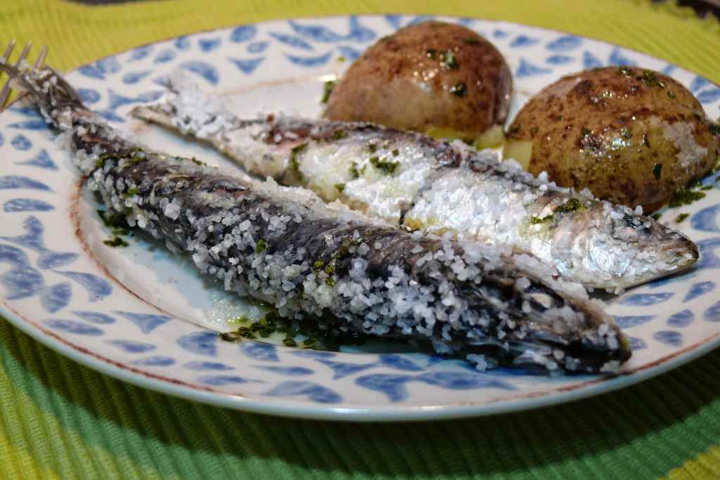 Sardinas A La Sal En Varoma