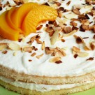 tarta rapida de melocoton