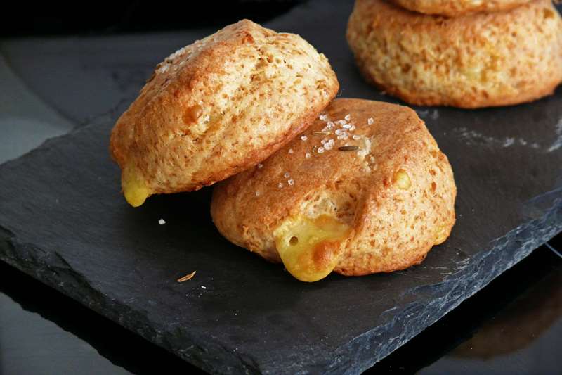 Pan De Queso Y Cebolla Caramelizada Con Thermomix